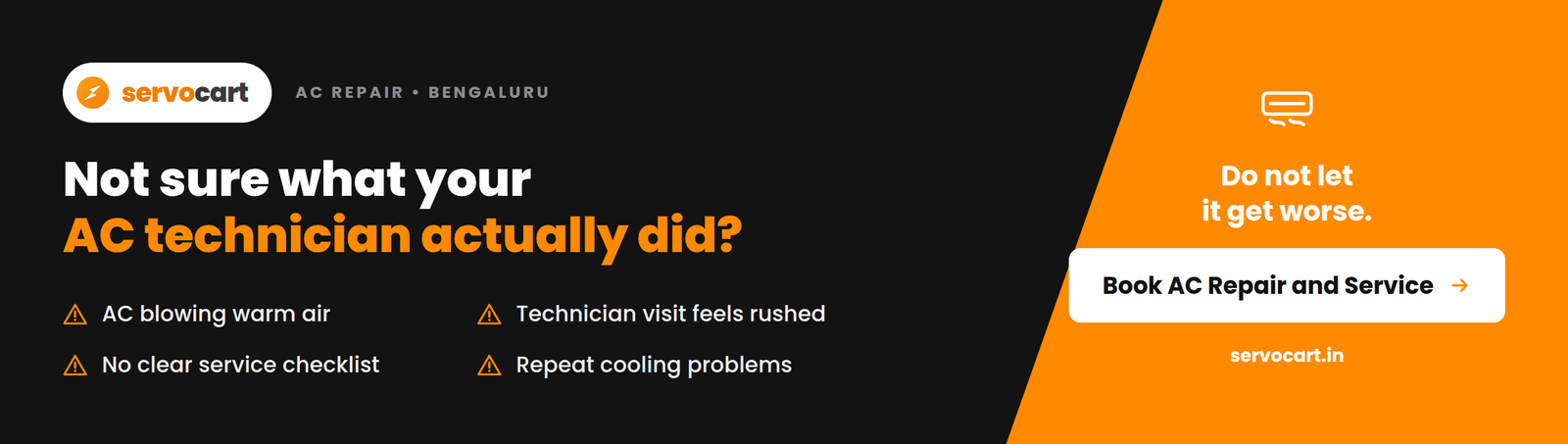 Homeowner reviewing an AC repair and service checklist with a technician