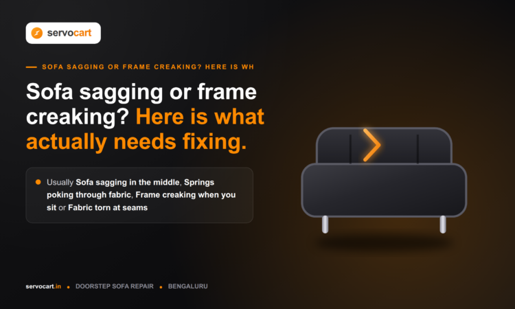 sofa repair - Servocart