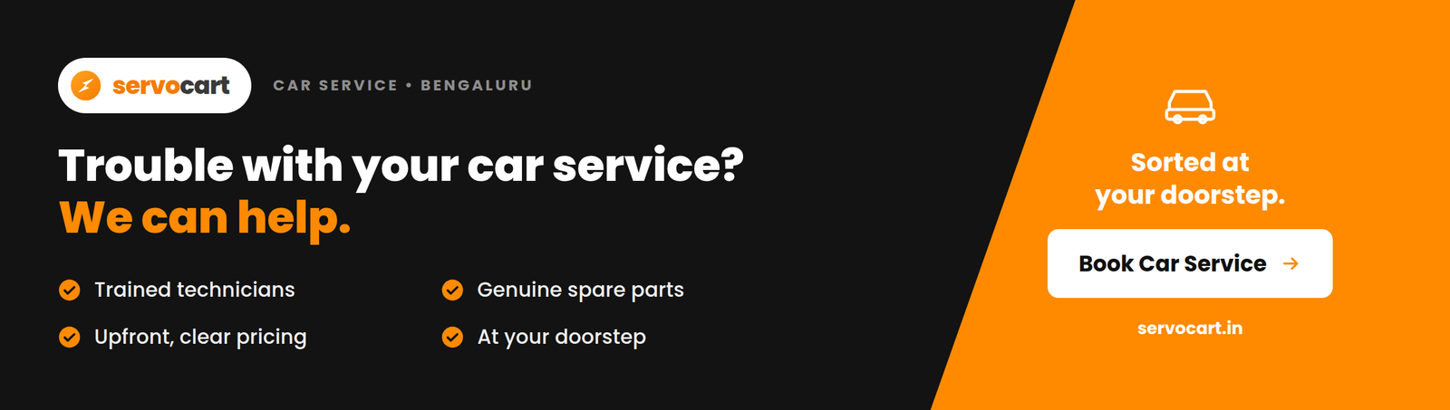 Car Service at Doorstep Bangalore: What Gets Checked and What It Costs Technician checking engine oil level during a doorstep car service in Bengaluru