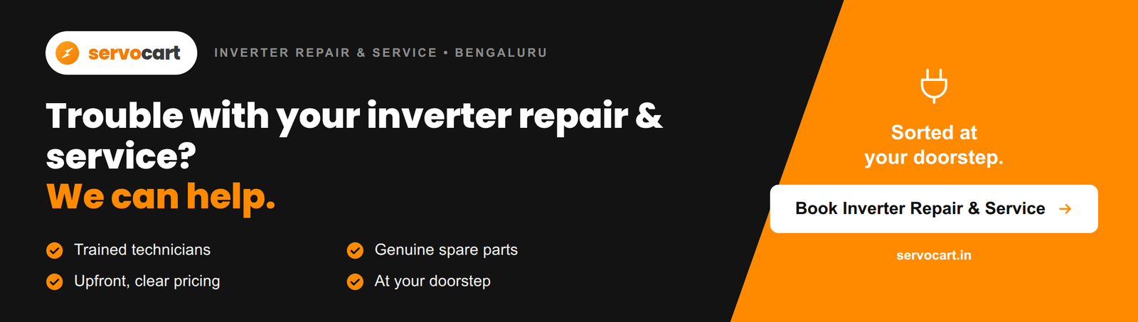 Inverter Service Near Me: What Bangalore Technicians Check During a Home Visit Technician using a multimeter to test inverter battery terminal voltage during a Bangalore home visit